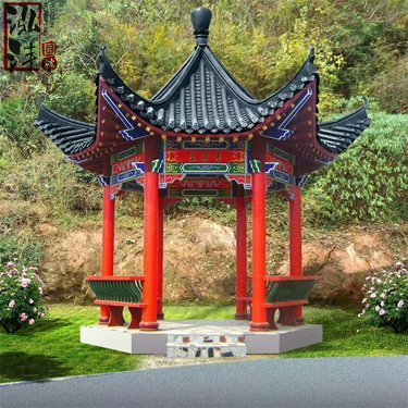 水泥六角涼亭造價(jià)多少錢